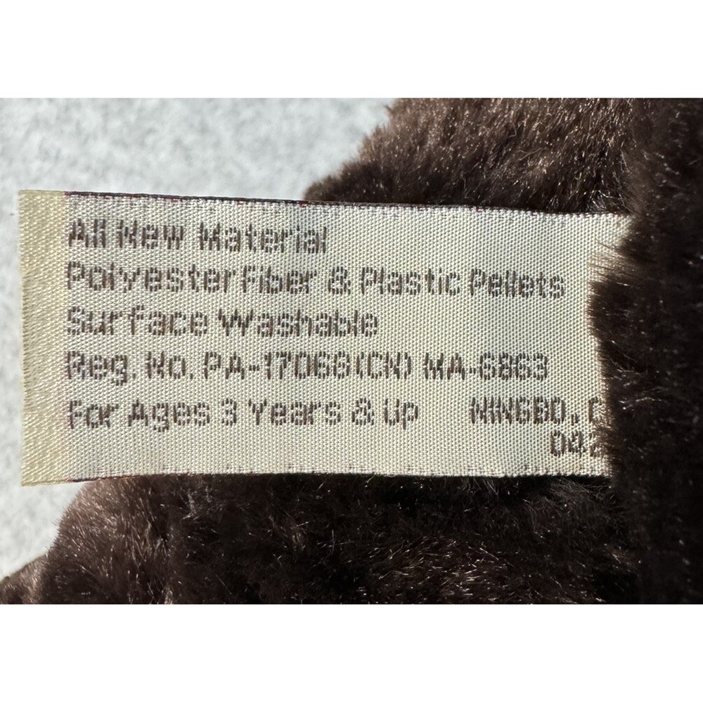 Hugfun International Teddy Bear Plush Brown Stuffed Animal Christmas Collectible - Picture 5 of 6
